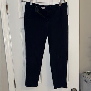 LOFT NavyCropped Pants